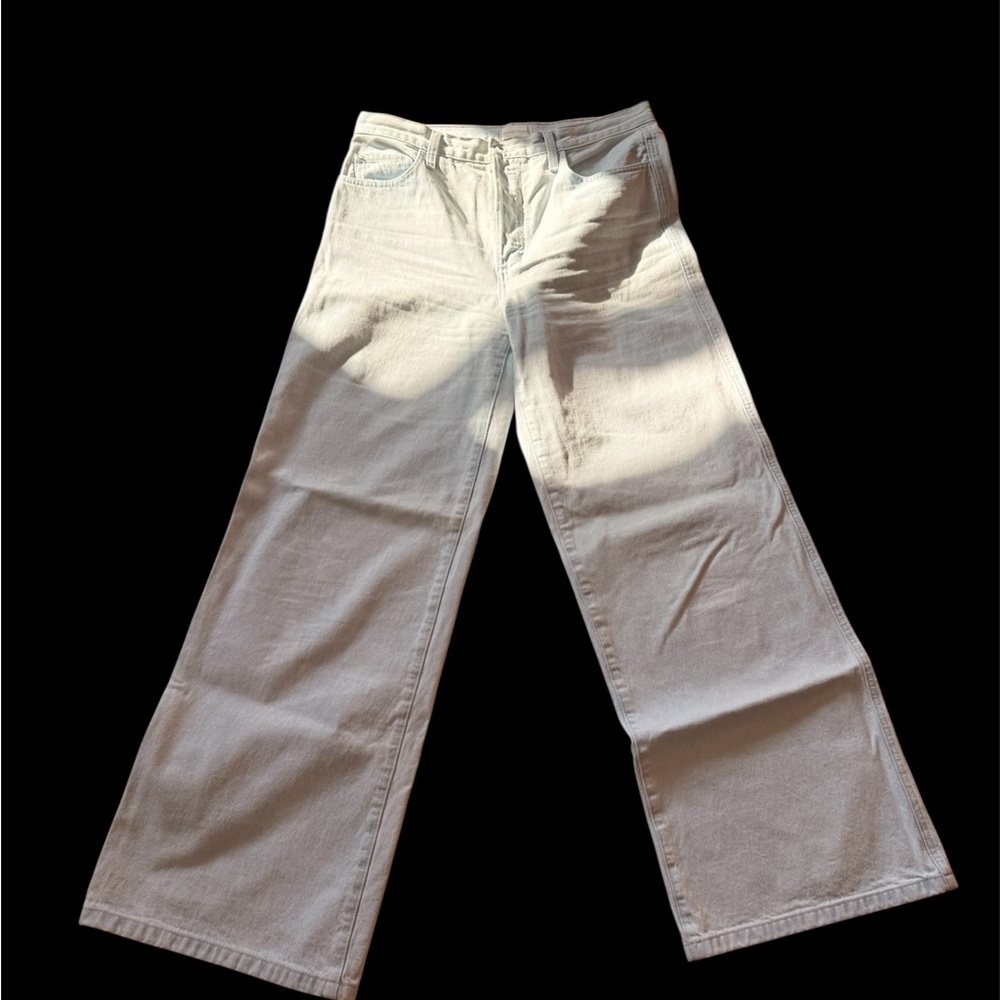 Favorite Daughter Light Blue Denim Pants